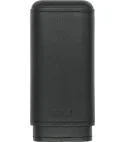 adorini Portasigari in Vera Pelle per 2 Sigari Nero