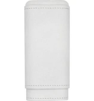 Custodia per sigari adorini in vera pelle per 2-3 sigari Bianco