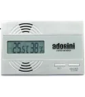 Igrometro & Termometro Digitale adorini Argento con Sensore Swiss Sensirion