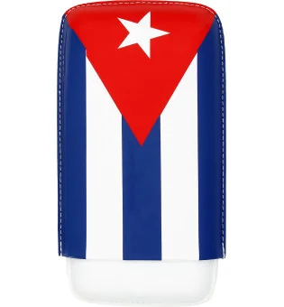 Portasigari Bandiera Cubana per 3 sigari