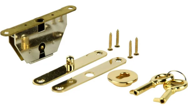 Set di Serrature a Cilindro per Humidor Oro