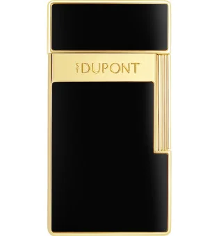 Accendino S.T. Dupont Biggy Nero Laccato Oro 025222