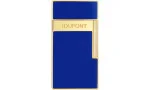 Accendino S.T. Dupont Biggy Blu Laccato Oro 025225