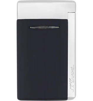 Accendino S.T. Dupont Minijet Blu Cromo 010811