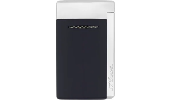 Accendino S.T. Dupont Minijet Blu Cromo 010811