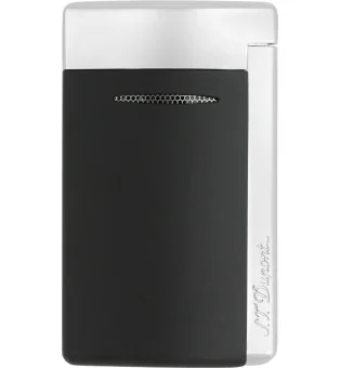 Accendino S.T. Dupont Minijet Nero Opaco Cromo 010815