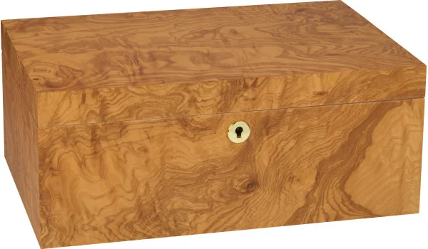 Humidor adorini in Radica di Frassino Olivato Specially Selected  Grande foto 5