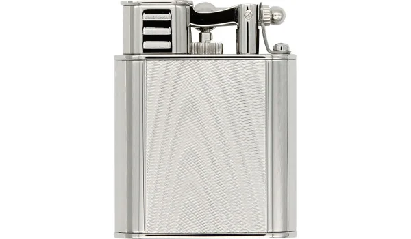 Accendino Dunhill Unique Turbo Moire Texture Plate Palladio