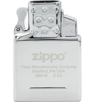 Accendino Zippo a Doppia Fiamma con Inserto a Butano
