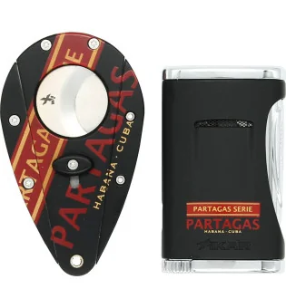 Set di taglierini e accendini Partagas Serie Xikar 2017