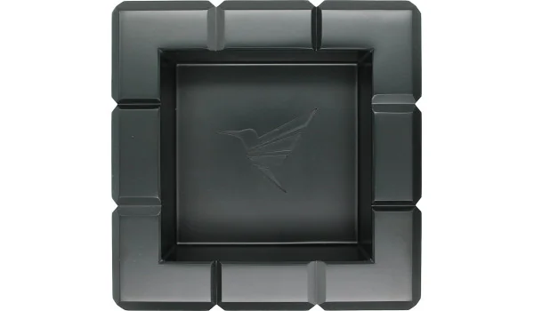 Posacenere Colibri Heritage Cube Nero