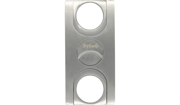 Taglia sigari BigSmoke Cheque in acciaio inossidabile con lame dentellate foto 4