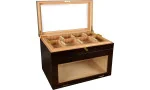 Humidor adorini Portico Deluxe Marrone foto 32