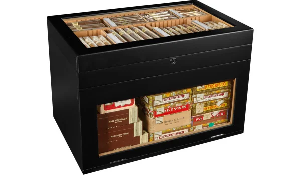 Humidor adorini Portico Deluxe Nero foto 13