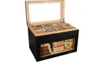 Humidor adorini Portico Deluxe Nero foto 14
