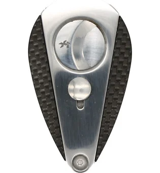 Tagliasigari Xikar a doppia lama Xi3 in fibra di carbonio