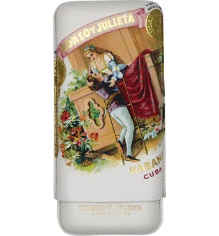 Custodia per Sigari Romeo y Julieta in Pelle per 3 sigari 