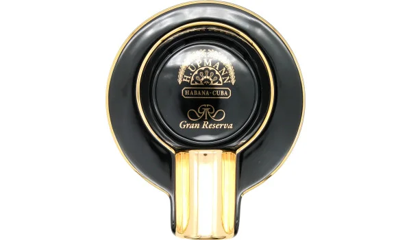 Posacenere H.Upmann singolo nero e oro