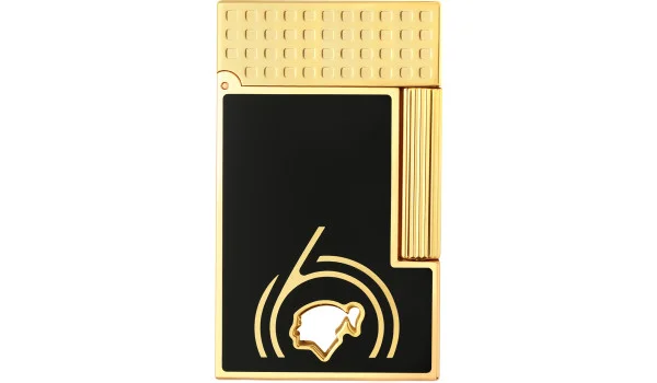 S.T. Dupont Ligne 2 Accendino Cohiba 60 nero e oro 016472N