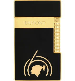 Accendino da Tavolo S.T. Dupont Table Lighter Cohiba 60 nero e oro T20472