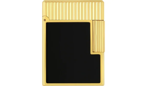 S.T. Dupont Ligne 1 Accendino Lacca nera Oro giallo C14120