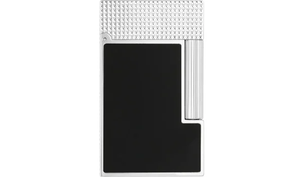 Accendino S.T. Dupont Ligne 2 in palladio e nero opaco C16602N