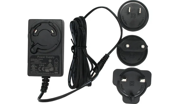 Set di alimentatori di ricambio (USA, Regno Unito, UE) - per umidificatore elettronico LV XL foto 2