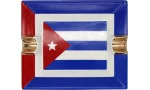 Posacenere per Sigari in Ceramica Bandiera Cubana foto 3