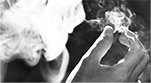 Come posso evitare di inalare il fumo del sigaro?